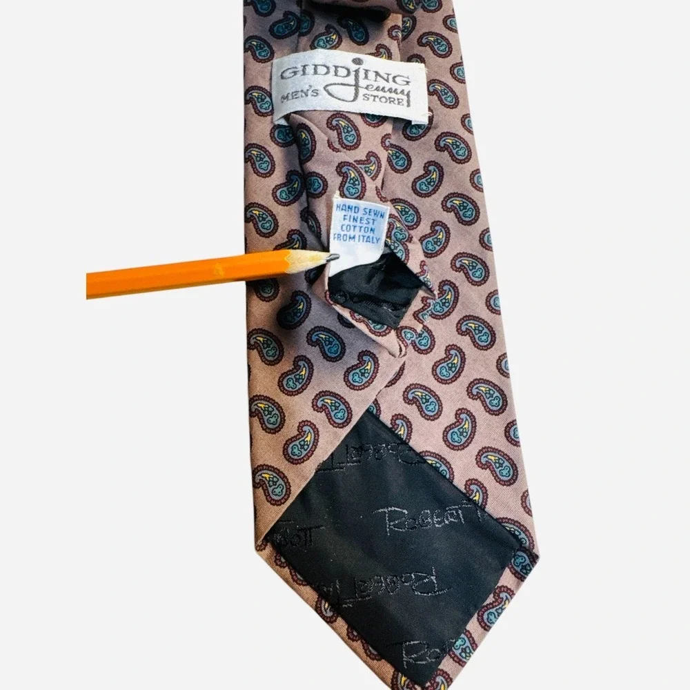 Tommy Hilfiger Oscar de la Renta Paco Rabanne‎ 5Pc Necktie Bundle Preowned